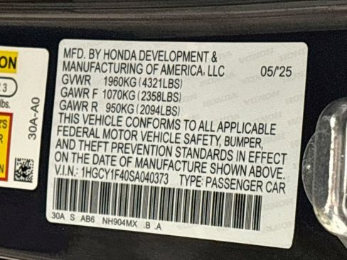 Used 2025 Honda Accord SE image 25