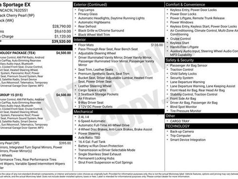 Used 2020 Kia Sportage EX w/ Option Group 15 image 5