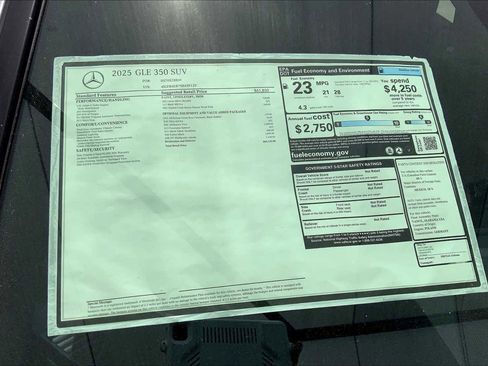 New 2025 Mercedes-Benz GLE 350 GLE 350 image 22