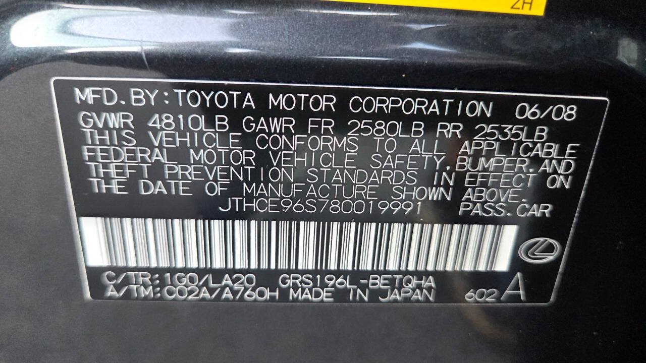 Used 2008 Lexus GS 350 AWD w/ Preferred Accessory Pkg image 50