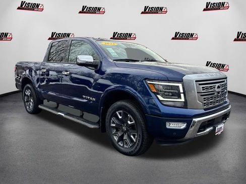 Certified 2023 Nissan Titan Platinum Reserve w/ Off Road Protection Package AWD/4WD image 3