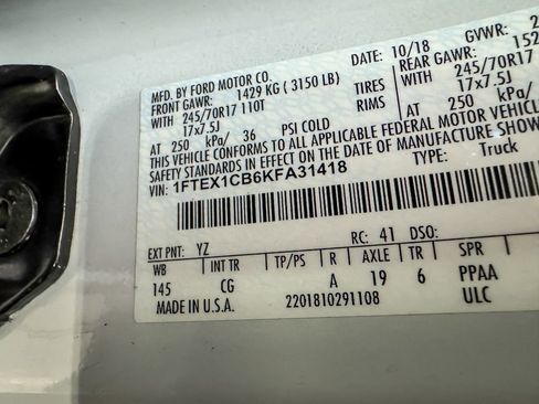 Used 2019 Ford F150 XL w/ Equipment Group 101A Mid image 25