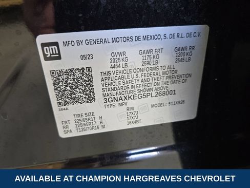 Certified 2023 Chevrolet Equinox LT FWD image 42
