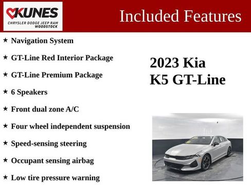 Used 2023 Kia K5 GT-Line w/ GT-Line Premium Package image 3