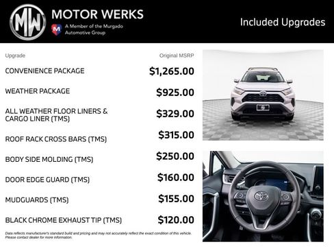 Used 2025 Toyota RAV4 XLE w/ Convenience Package AWD/4WD image 4