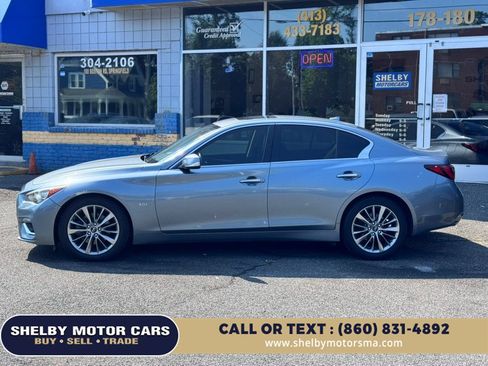 Used 2018 INFINITI Q50 Luxe AWD/4WD image 8