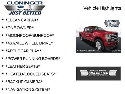 Used 2022 Ford F250 Platinum AWD/4WD image 3