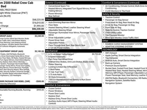 Used 2024 RAM 2500 Rebel w/ Safety Group image 5