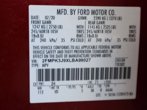 Used 2020 Ford Edge SEL w/ Convenience Package image 28