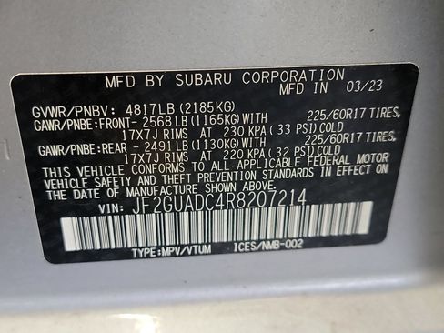 Used 2024 Subaru Crosstrek 2.0i Premium AWD/4WD image 32