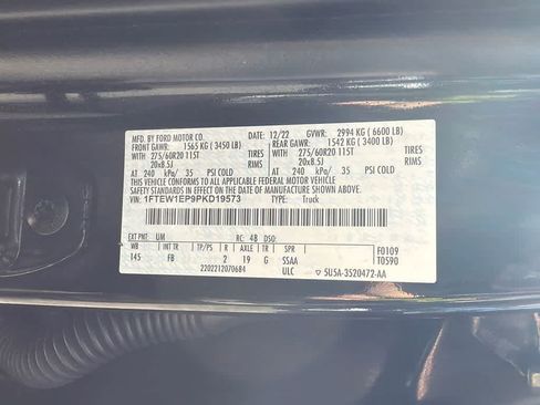 Used 2023 Ford F150 XLT w/ Equipment Group 302A High AWD/4WD image 32