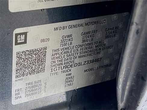 Used 2020 GMC Sierra 1500 SLT w/ SLT Premium Plus Package image 32