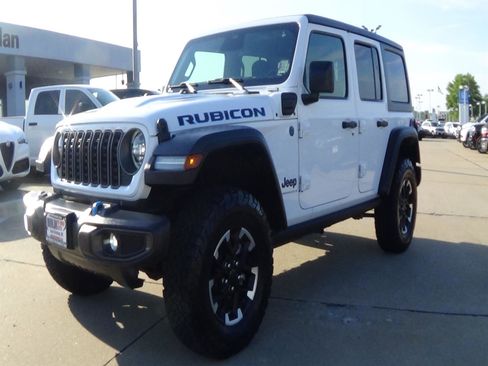 Certified 2025 Jeep Wrangler Unlimited Rubicon 4xe w/ Safety Group AWD/4WD image 2