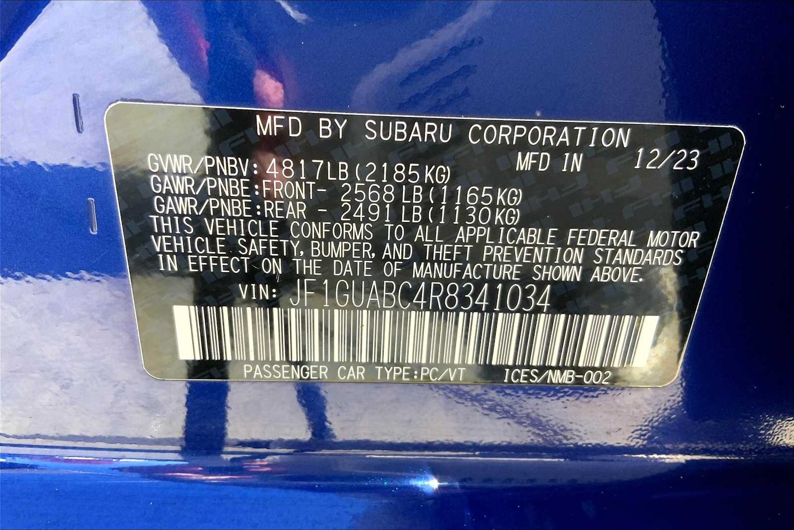 Used 2024 Subaru Impreza 2.0i AWD/4WD image 31