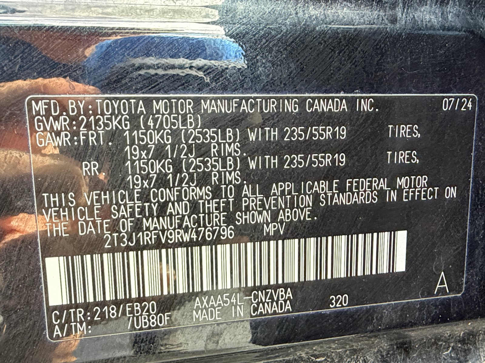 Used 2024 Toyota RAV4 Adventure AWD/4WD image 32