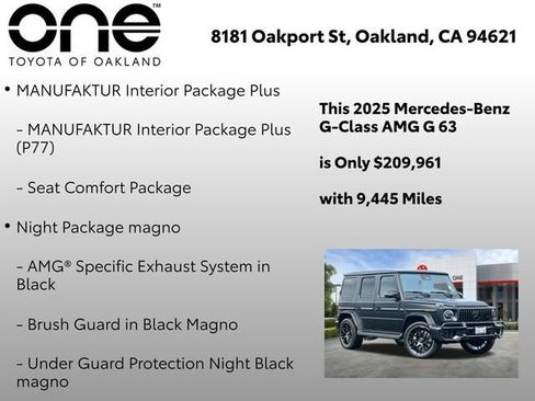 Used 2025 Mercedes-Benz G 63 AMG 4MATIC image 5