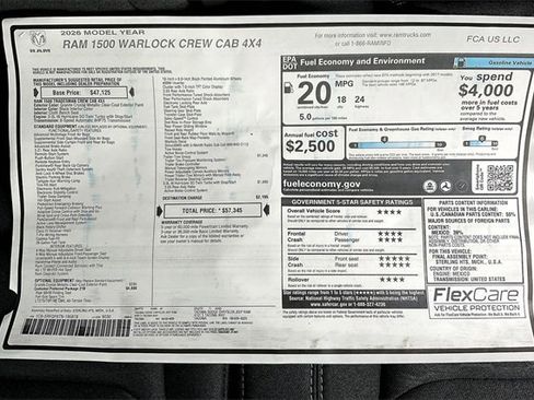 New 2026 RAM 1500 Classic Warlock image 14