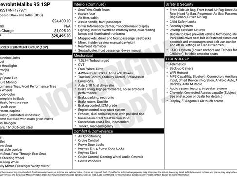 Used 2022 Chevrolet Malibu RS FWD image 23