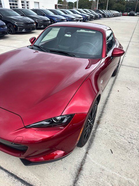 Used 2024 MAZDA MX-5 Miata RF Grand Touring w/ Weather Package RWD image 1