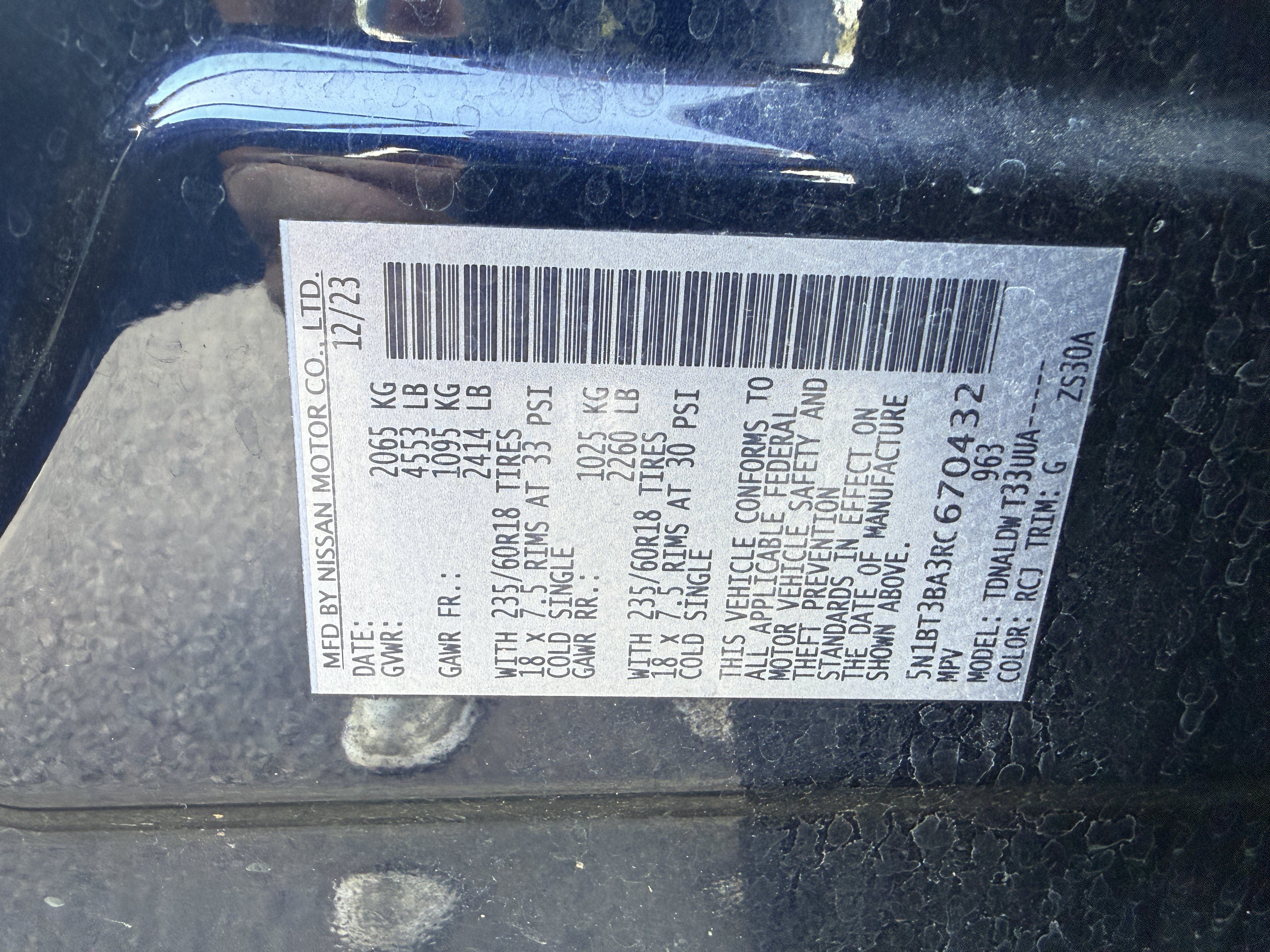 Used 2024 Nissan Rogue SV FWD image 5