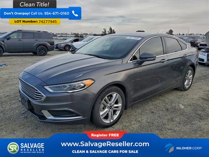 Used 2018 Ford Fusion SE w/ Fusion SE Technology Package