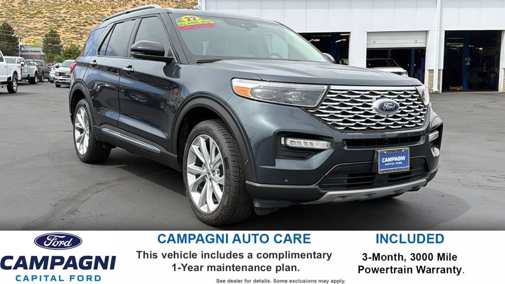 Used 2022 Ford Explorer Platinum w/ Equipment Group 601A AWD/4WD image 1