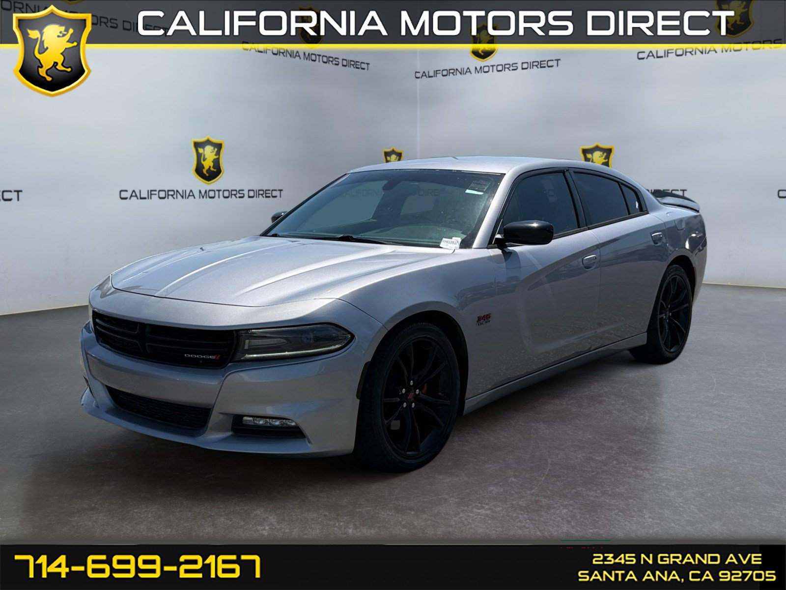 Used 2017 Dodge Charger R/T w/ Blacktop Package RWD image 1