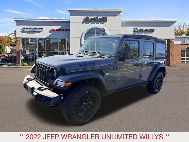 Certified 2022 Jeep Wrangler Unlimited Sport AWD/4WD image 4