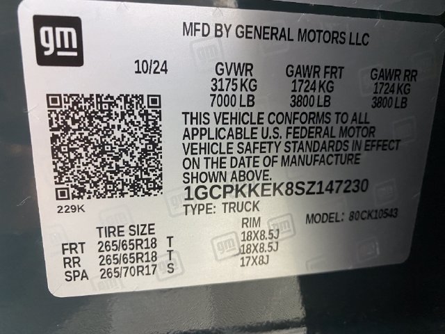 Certified 2025 Chevrolet Silverado 1500 LT AWD/4WD image 31