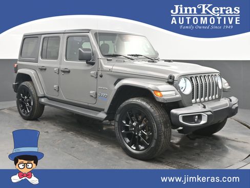 Used 2021 Jeep Wrangler Unlimited Sahara w/ Cold Weather Group image 1