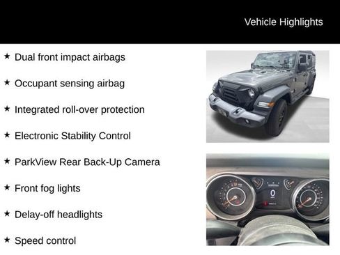 Used 2020 Jeep Wrangler Unlimited Sport AWD/4WD image 14