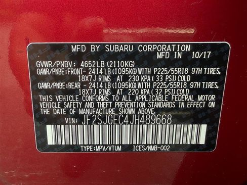 Used 2018 Subaru Forester 2.0XT Premium AWD/4WD image 55