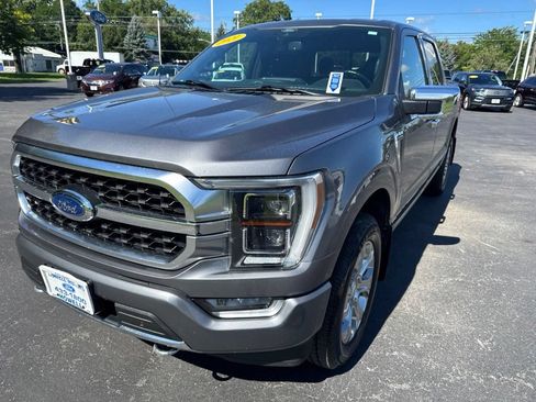 Used 2021 Ford F150 Platinum w/ Trailer Tow Package AWD/4WD image 3
