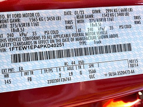 Certified 2023 Ford F150 XLT w/ Equipment Group 302A High image 32