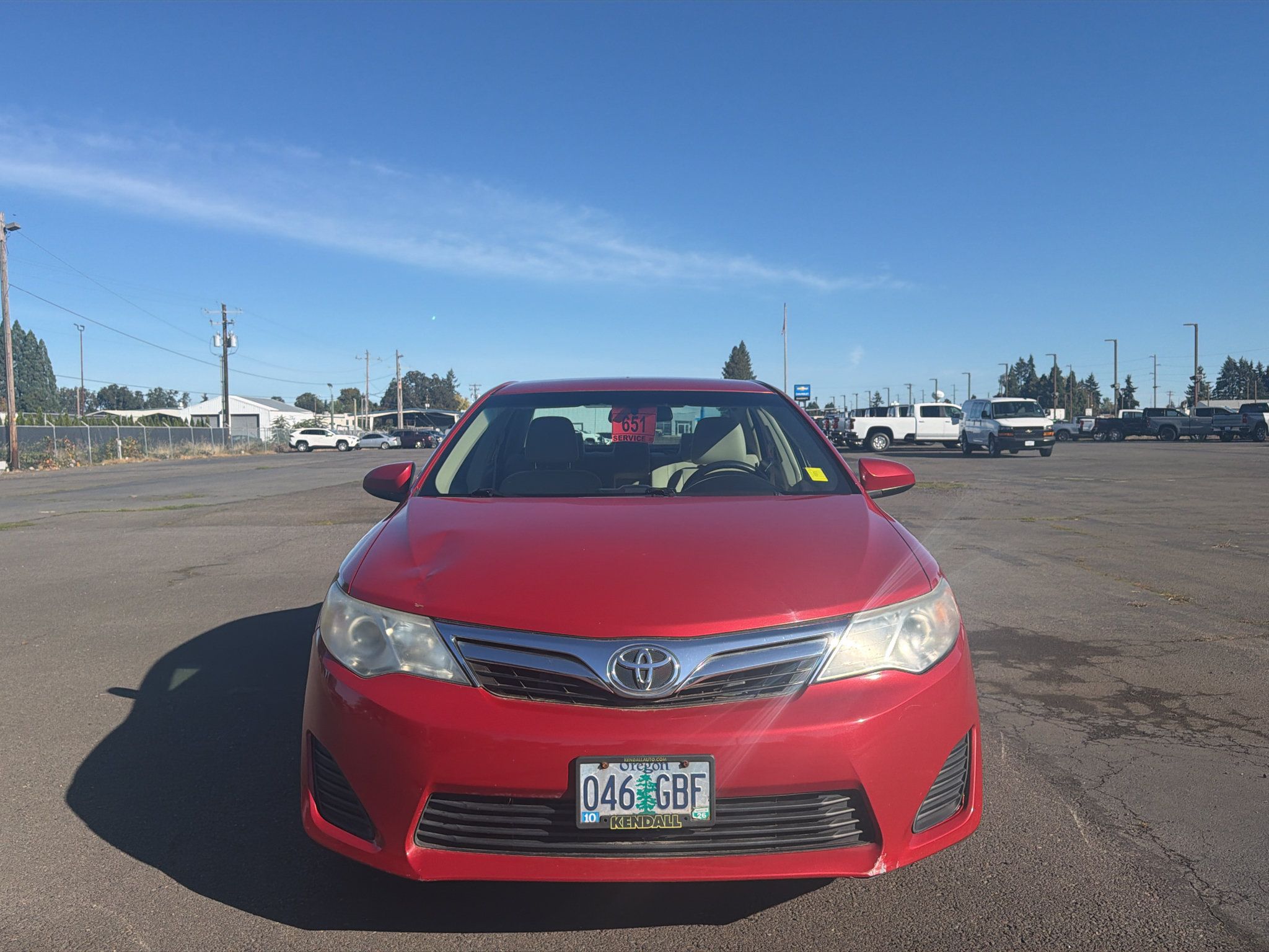 Used 2012 Toyota Camry LE FWD image 2