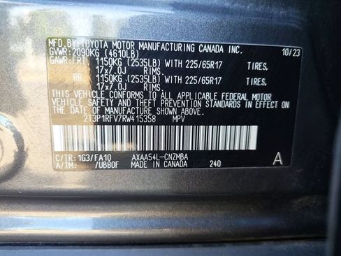 Used 2024 Toyota RAV4 XLE w/ Convenience Package AWD/4WD image 29