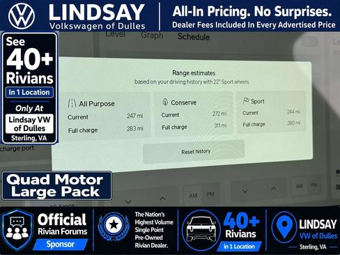 Used 2022 Rivian R1T Launch Edition AWD/4WD image 22