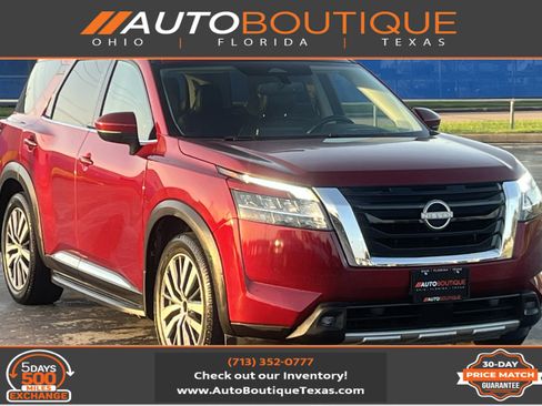 Used 2022 Nissan Pathfinder Platinum w/ Cargo Package FWD image 1