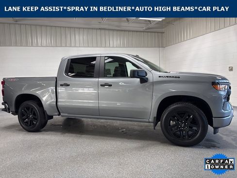 Used 2024 Chevrolet Silverado 1500 Custom w/ LPO, Dark Essentials Package image 1