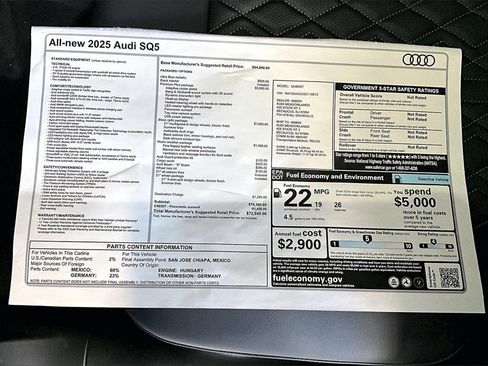 New 2025 Audi SQ5 Premium Plus image 14