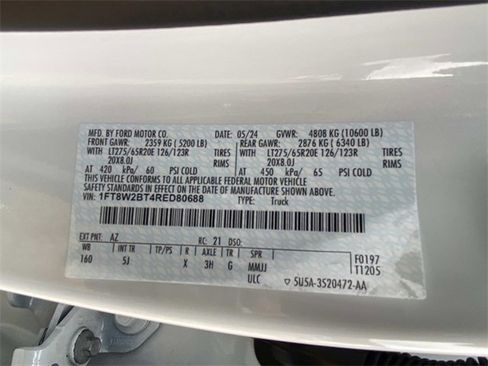 Used 2024 Ford F250 Lariat w/ Lariat Ultimate Package image 23