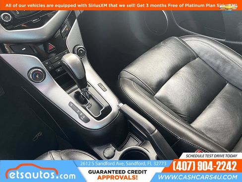 Used 2015 Chevrolet Cruze LTZ w/ Sun, Sound and Sport Package FWD image 19
