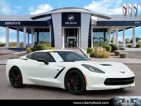 Used 2016 Chevrolet Corvette Stingray Coupe w/ 2LT Preferred Equipment Group RWD image 1