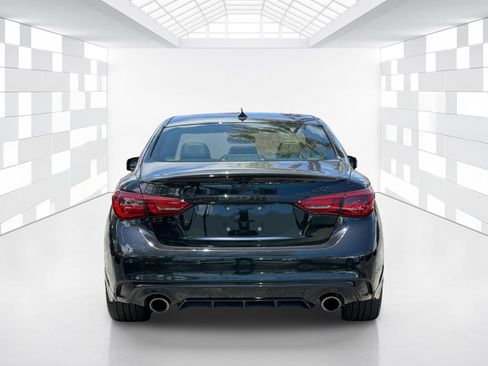 Used 2024 INFINITI Q50 Red Sport 400 w/ Black Opal Edition RWD image 6