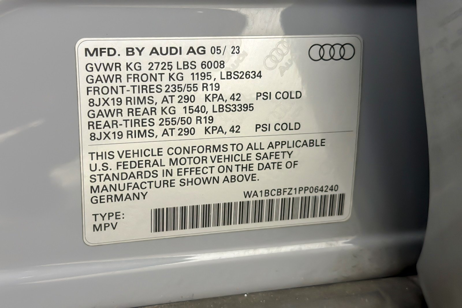 Certified 2023 Audi Q4 e-tron Premium Plus w/ Premium Plus RWD image 28