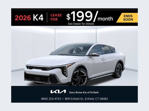 New 2026 Kia K4 GT-Line w/ GT-Line Sunroof Package FWD image 1