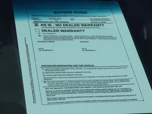 Used 2015 Nissan Xterra X image 40