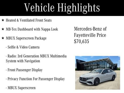 Certified 2026 Mercedes-Benz E 350 Sedan image 6