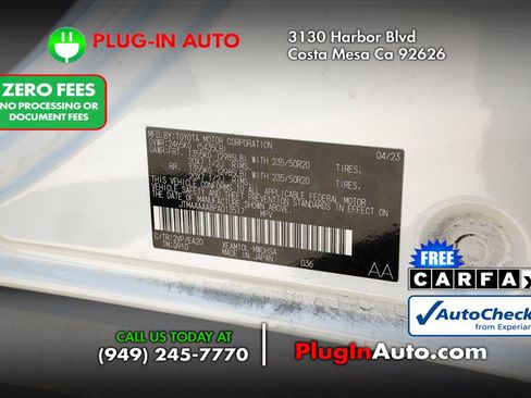 Used 2023 Toyota bZ4X FWD w/ Weather Package image 8