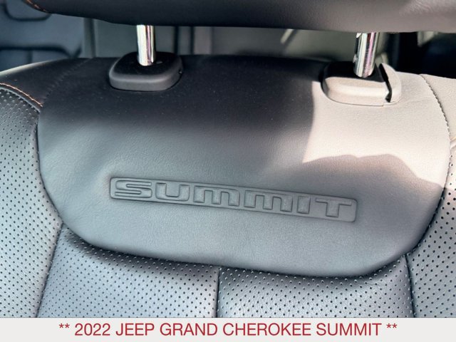 Certified 2022 Jeep Grand Cherokee Summit w/ Adv Protech Group IV AWD/4WD image 44